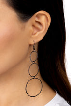 Load image into Gallery viewer, Urban Ozone - Black Gunmetal Earrings