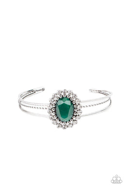 Prismatic Flower Patch - Green Bracelet