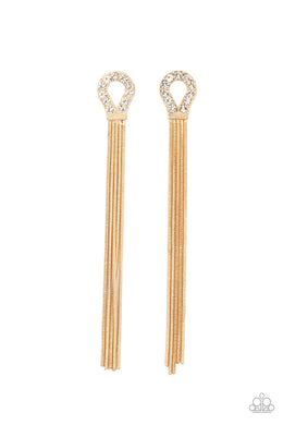 Dallas Debutante - Gold Post Earrings