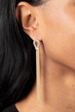 Load image into Gallery viewer, Dallas Debutante - Gold Post Earrings