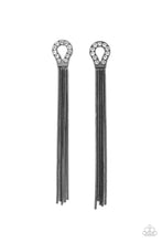Load image into Gallery viewer, Dallas Debutante - Black Post Earrings