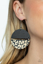 Load image into Gallery viewer, Jungle Catwalk - Black Earrings