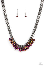 Load image into Gallery viewer, Galactic Knockout - Purple Necklace