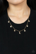 Load image into Gallery viewer, Cosmic Runway - Gold Necklace