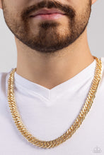 Load image into Gallery viewer, In The END ZONE - Gold Necklace