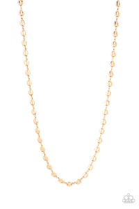 Come Out Swinging - Gold Necklace