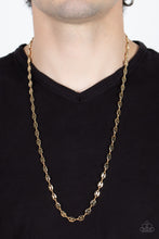 Load image into Gallery viewer, Come Out Swinging - Gold Necklace