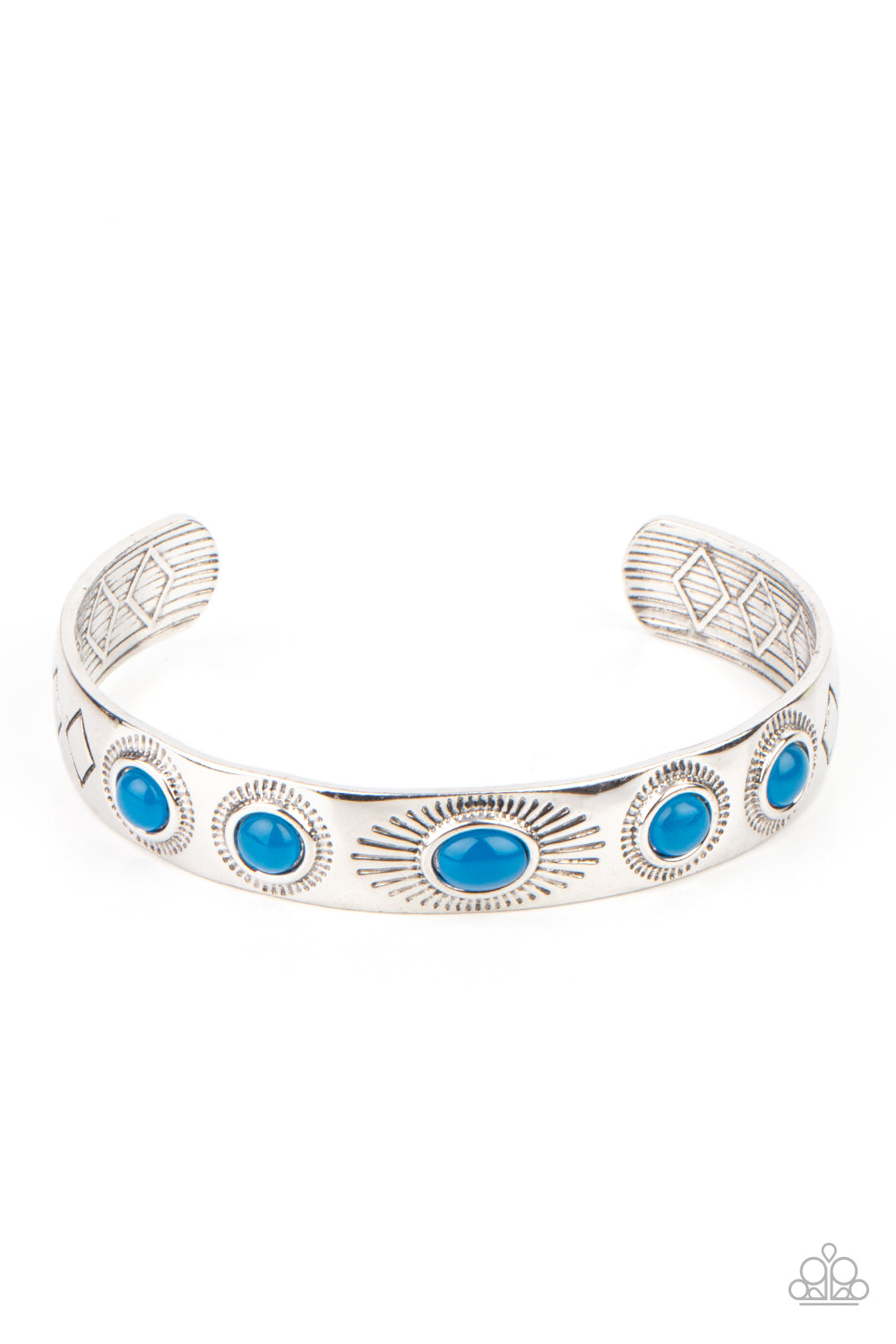 Heavenly Horizons - Blue Cuff Bracelet
