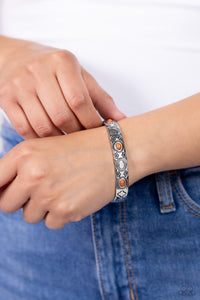 Cactus Canopy - Brown Cuff Bracelet