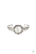 Load image into Gallery viewer, Extravagantly Enchanting - White Cuff Bracelet