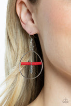 Load image into Gallery viewer, Free Bird Freedom - Red Earrings