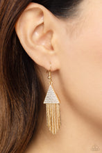 Load image into Gallery viewer, Pyramid SHEEN - Gold Earrings