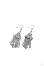 Load image into Gallery viewer, Pyramid SHEEN - White Earrings