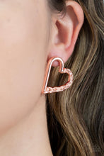 Load image into Gallery viewer, Cupid, Who? - Copper Post Earrings