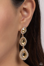 Load image into Gallery viewer, Prove Your ROYALTY - Gold Post Earrings