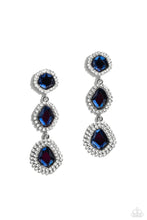 Load image into Gallery viewer, Prove Your ROYALTY - Blue Post Earrings