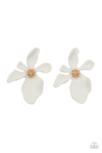 Load image into Gallery viewer, Hawaiian Heiress - White Post Earrings