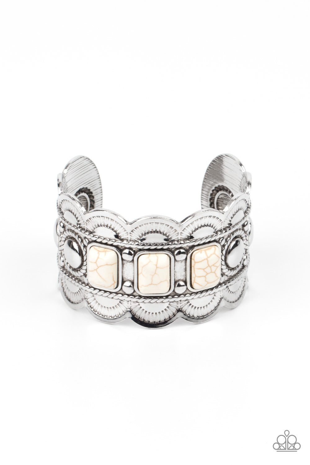 Rio Rancho Retreat - White Bracelet