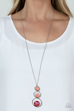 Load image into Gallery viewer, Celestial Courtier - Orange Necklace