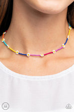Load image into Gallery viewer, Colorfully Flower Child - Multi Choker Necklace