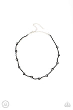 Load image into Gallery viewer, Colorfully Flower Child - Black Choker Necklace