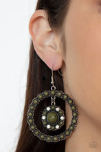 Load image into Gallery viewer, Saguaro Sanctuary - Green Earrings