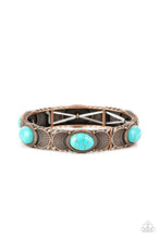 Load image into Gallery viewer, Desert Skyline - Copper Stretchy Bracelet