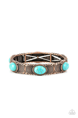 Desert Skyline - Copper Stretchy Bracelet
