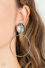 Load image into Gallery viewer, Rural Renewal - Silver Clip-On Earrings