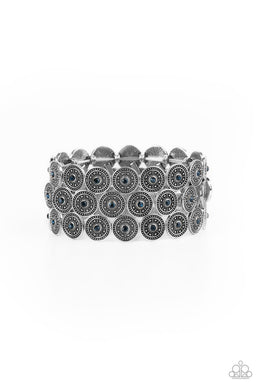 Forgotten Treasure - Blue Stretchy Bracelet