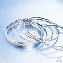 Load image into Gallery viewer, Stackable Stunner - Silver Set of Bracelets