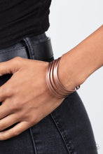 Load image into Gallery viewer, Tantalizingly Tiered - Copper Bracelet