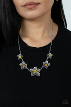 Load image into Gallery viewer, Wallflower Wonderland - Yellow Necklace