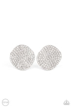 Load image into Gallery viewer, Lunch at the Louvre - White Clip-On Earrings