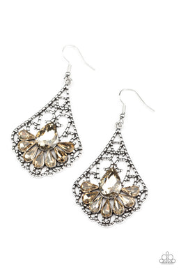 Exemplary Elegance - Brown Earrings