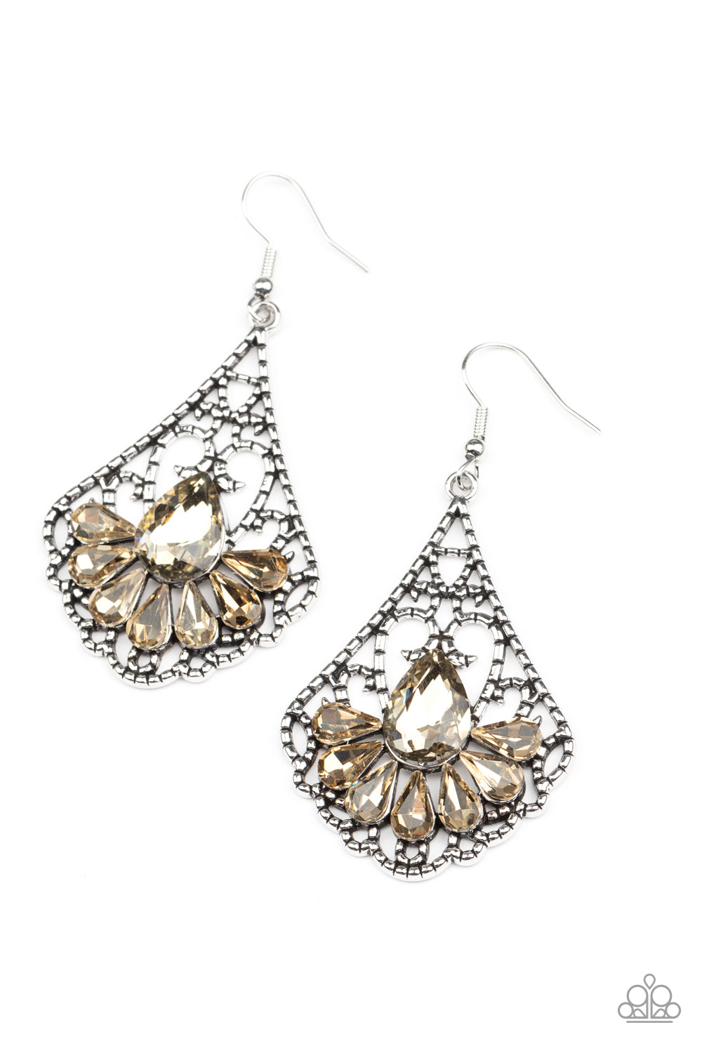 Exemplary Elegance - Brown Earrings