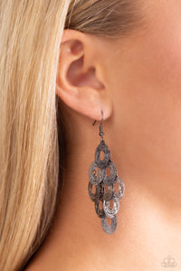 Thrift Shop Twinkle - Black Gunmetal Earrings