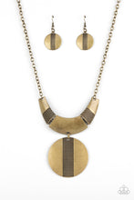 Load image into Gallery viewer, Metallic Enchantress - Brass Necklace