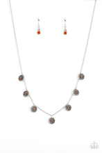 Load image into Gallery viewer, Prairie Perennial - Orange Necklace