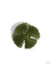 Load image into Gallery viewer, Tasseled Terrace - Green Hair Clip