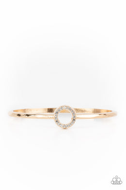 Center COUTURE - Gold Bangle Bracelet