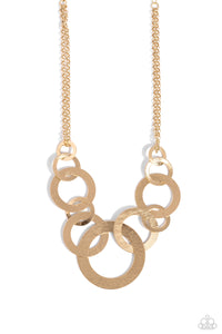 Uptown Links - Gold Necklace