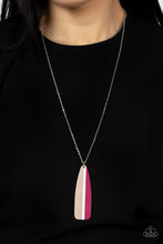 Load image into Gallery viewer, Grab a Paddle - Pink Necklace