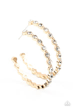 Load image into Gallery viewer, Royal Reveler - Gold Hoop Earrings
