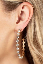 Load image into Gallery viewer, Royal Reveler - Gold Hoop Earrings