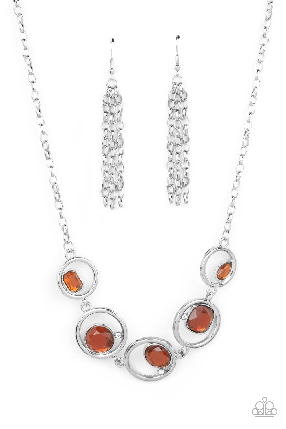 Big Night Out - Brown Necklace