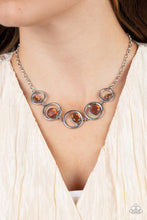 Load image into Gallery viewer, Big Night Out - Brown Necklace