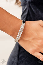 Load image into Gallery viewer, Doubled Down Dazzle - White Bracelet