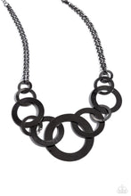Load image into Gallery viewer, Uptown Links - Black Gunmetal Necklace