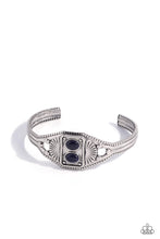 Load image into Gallery viewer, Aztec Allure - Blue Cuff Bracelet